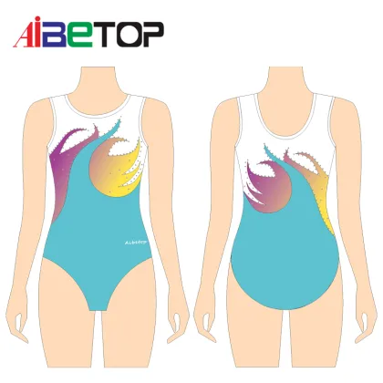 Custom Mystique Rhinestones Sleeveless Gymnastics Leotards
