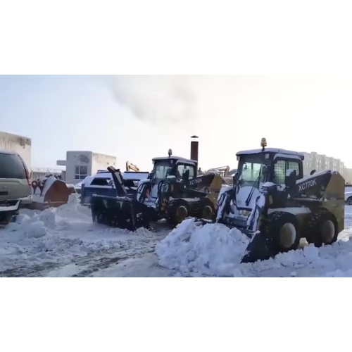 XC750K 50 кВт маленький погрузчик по скидке с подметательностью