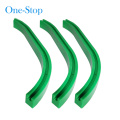Guía de vía de arco circulares de arco de deslizamiento resistente a la desgaste de nylon