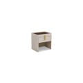 Couleurs et couleurs contemporains de mélange MDF Veneer Home Design Rangement Box Box Tableau de chevet de chevet pour conception de la maison