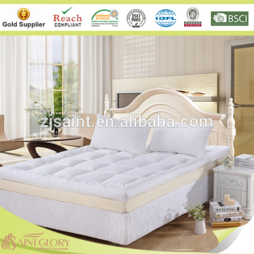 Saint Glory snow white Quilted mattress pads Hypoallergenic Mattress Pads