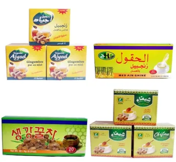 Instant Ginger Tea with Honey