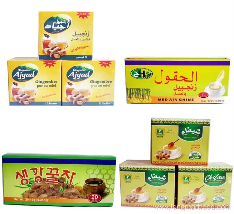 Instant Ginger Tea with Honey