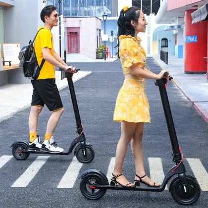 Electric Scooter with Dual Motors, 48V Battery: M5 HX 9 X7 E-Wheel Adult Kick Foot Scooter