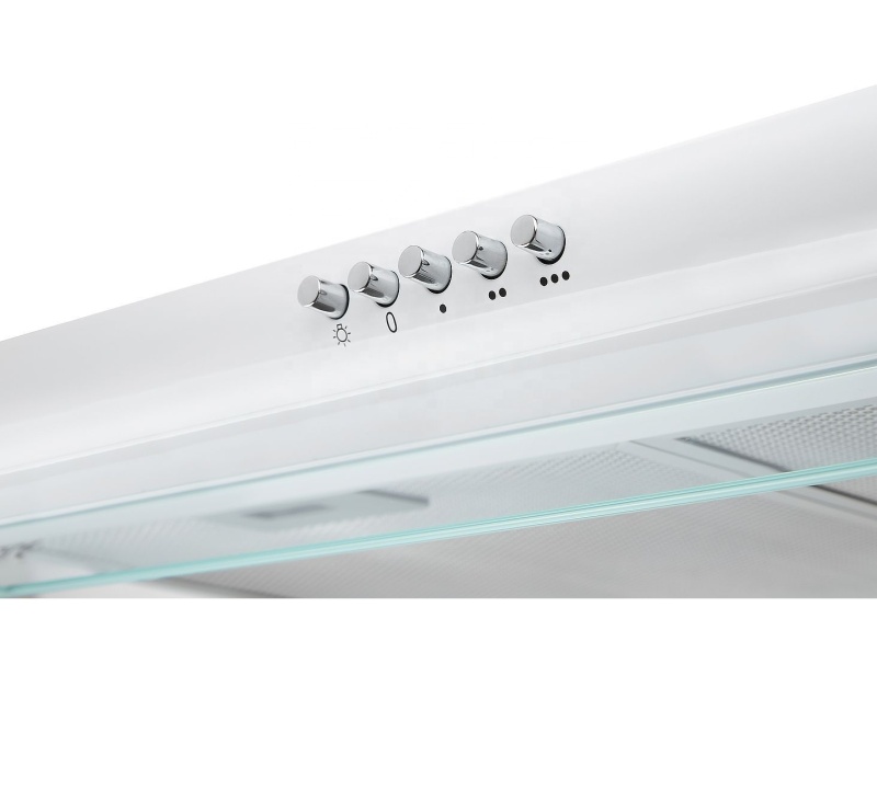 European style 900mm Copper motor fan led lighting under cabinet  black kitchen range cooker hood