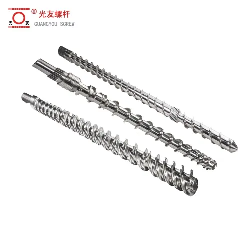 20-500 mm nitriding o bimetallic screw barrel para sa plastic extruder machine