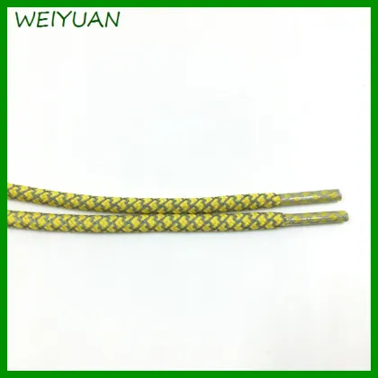 Multi-color running reflective shoe laces supplier