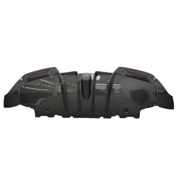 High-Quality Dry Carbon Fiber Rear Diffuser and Body Kit for Ferrari 296 GTB: Inspired by BatFury Aero Style