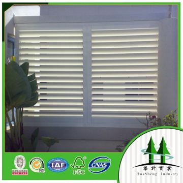 outside extruded aluminum shutter window