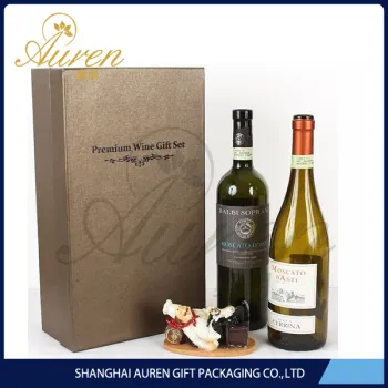 Factory price custom cardboard wine box