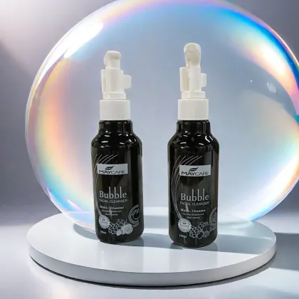 Private Label Bubble Facial Cleanser for Men and Women