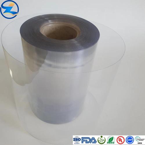 Food Grade Transparent Colorless PVC Thermoformable Films