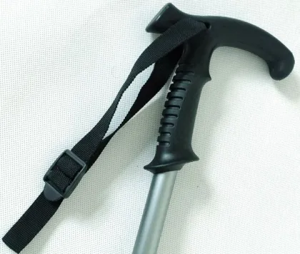 3-section PVC handle telescopic aluminum 6061trekking pole/hiking pole/walking pole