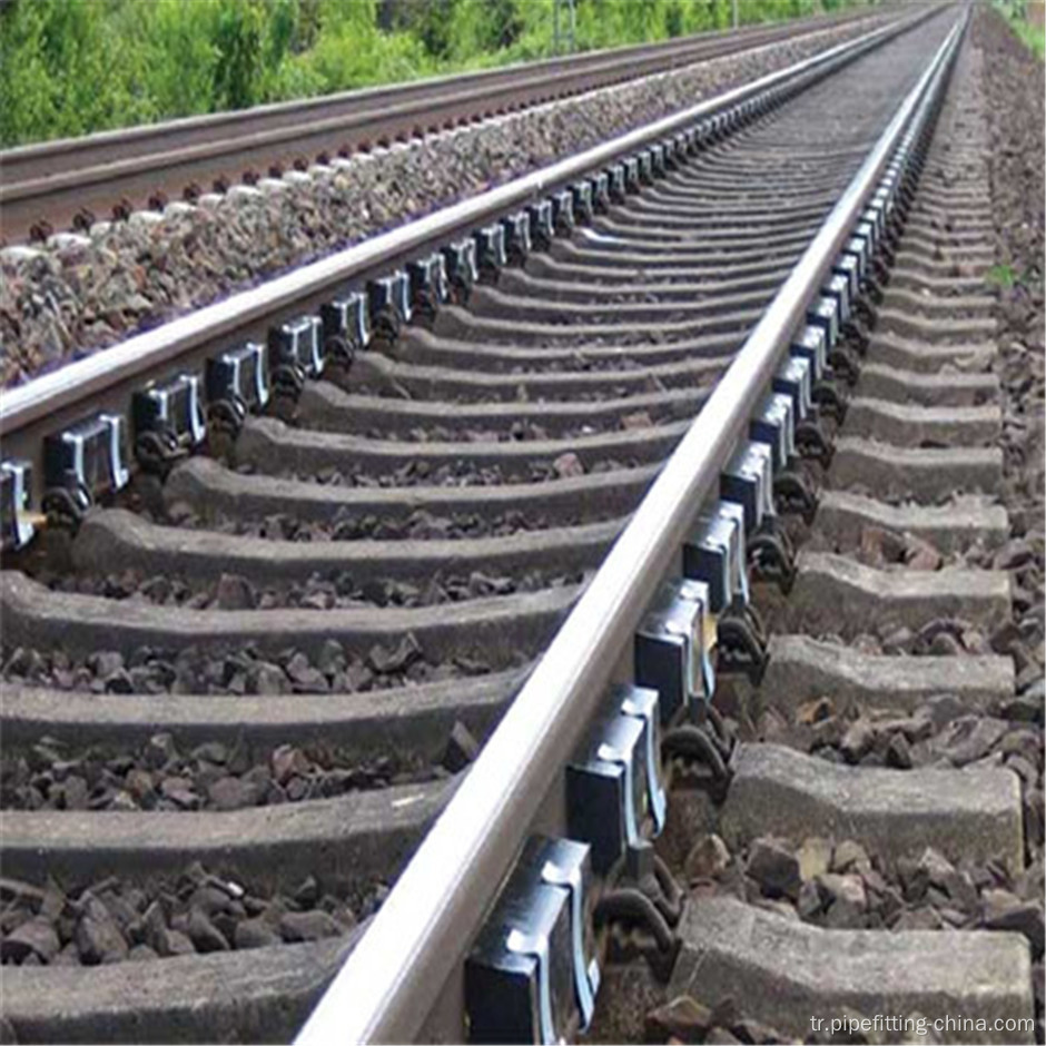 Madencilik demiryolu rayında çelik çelik S30