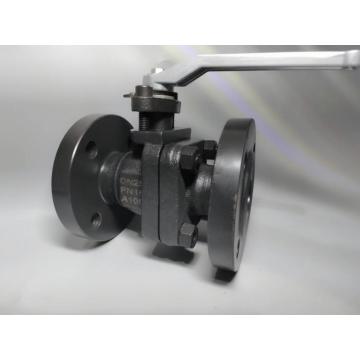 forged steel Industrialcast two piece flanged ball valves