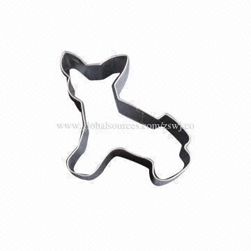 Dog Shape Stainless Steel Cookie Cutter