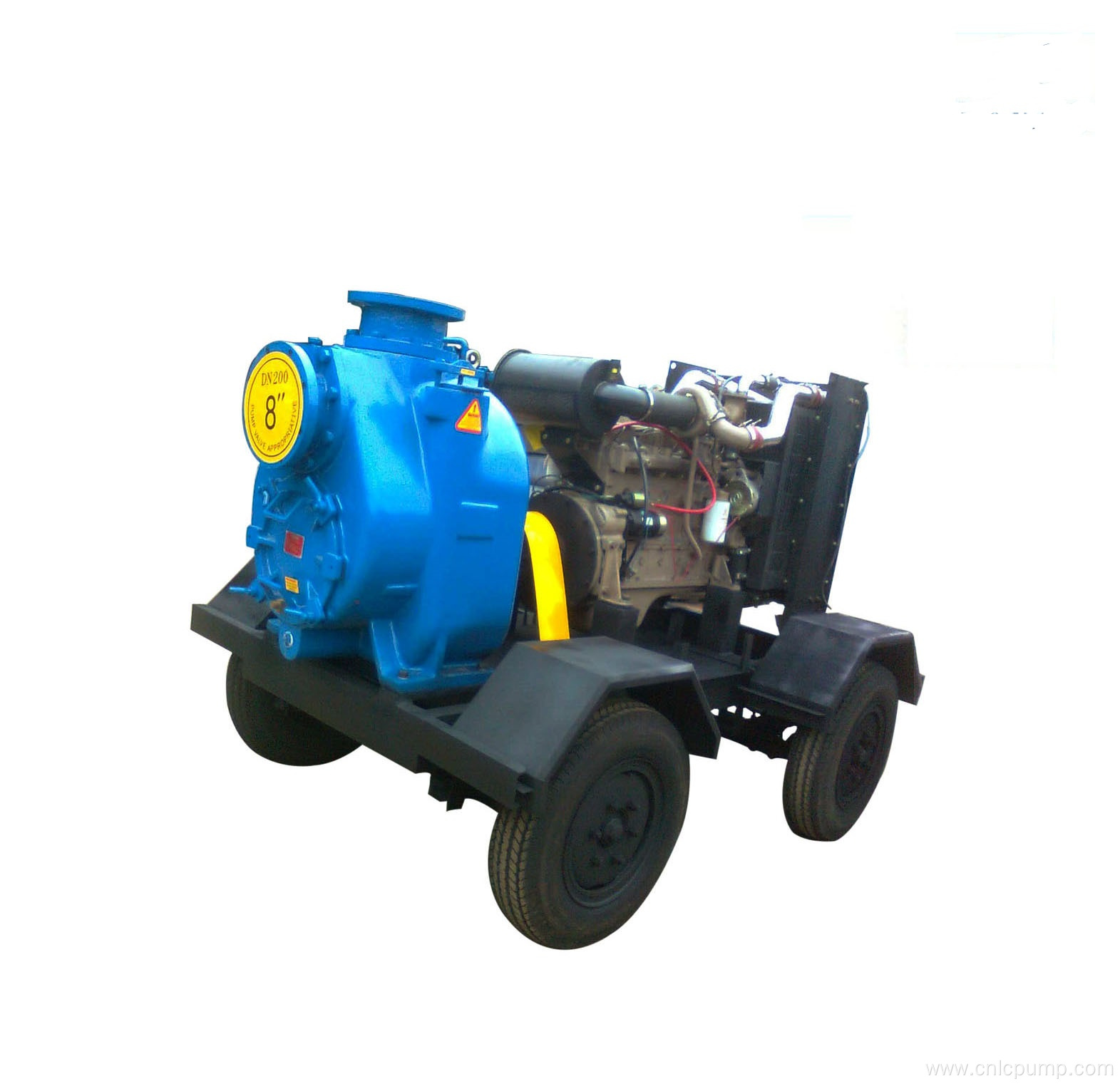 Self Priming diesel engine centrifugal Sewage Pump