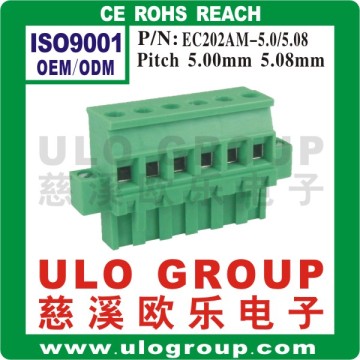 Plug-in terminal block 5.0mm manufacturer/supplier/exporter - China ULO Group