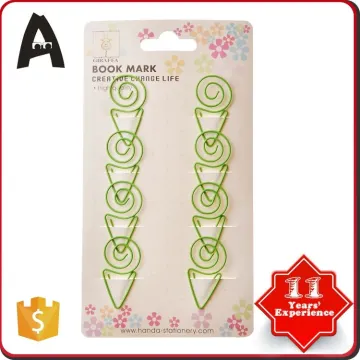 On-time delivery factory supply custom logo metal paper clip