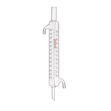 High Quality Graham Condenser with Standard Fitting - 250mm Serpentine Coil Allihn Condenser