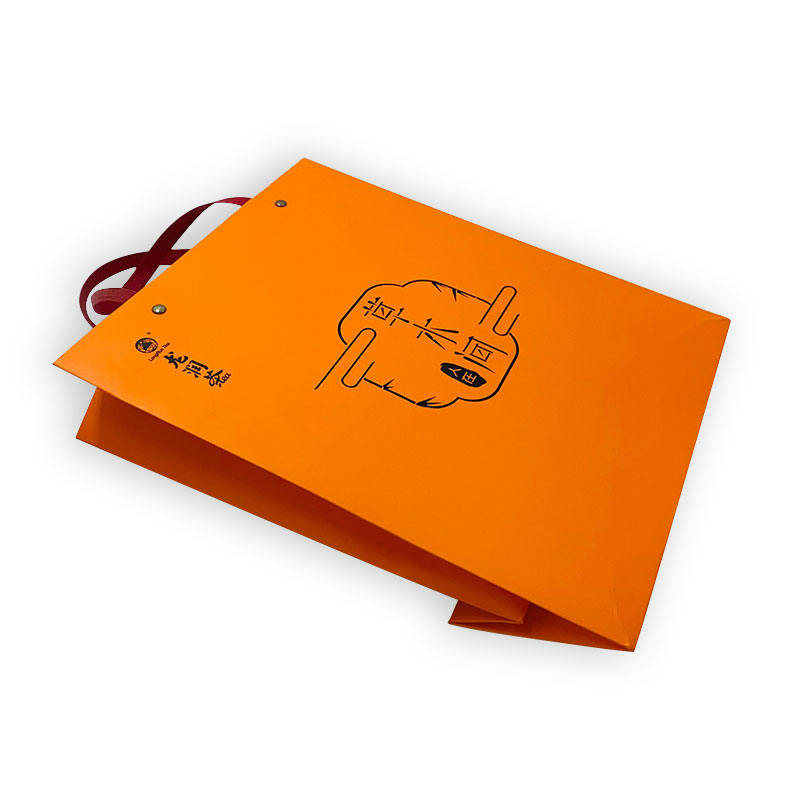 Corporate paper handbag packaging