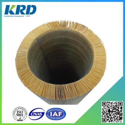 Pleated Air Purifier Filter Element Polyester Cartridge