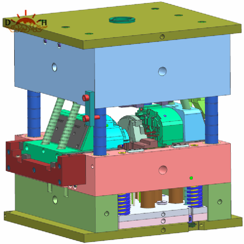 Precision Micro Molding Molding Prototype Moldura de Plástico