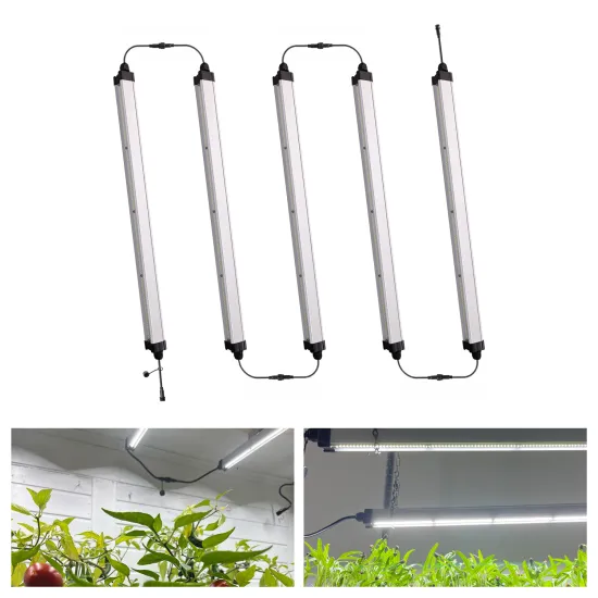 Connectable LED Vertical Farm Grow Light for Hydroponic Leafy Greens