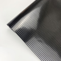 Large stripe black clear liner shelf liner