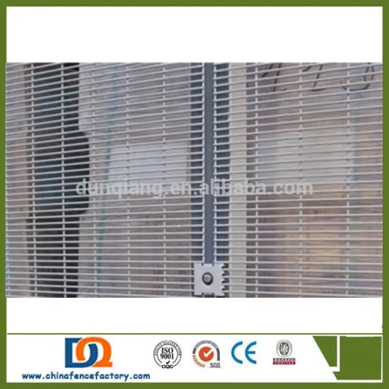 Various types fence post and high Density 358 anti climb prison fence