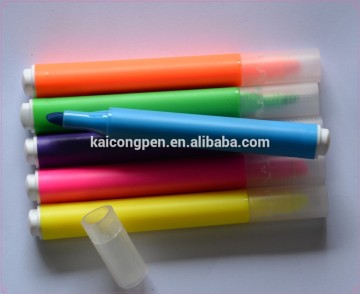 Nontoxic highlighter marker cheap highlighter pen cheap fluorecent marker