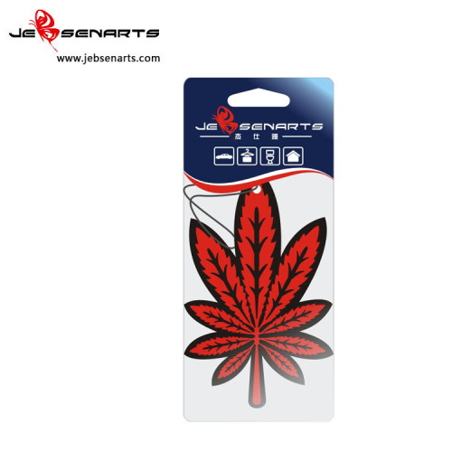 Tarjeta de ambientador de aire colgante de automóviles con fragancia agradable