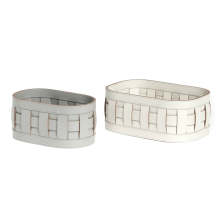 Home Storage and Organization light grey Storage Baskets