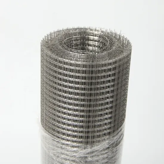 Hot Dipped Electro Galvanized & PVC Coated Stainless Steel Welded Wire Mesh