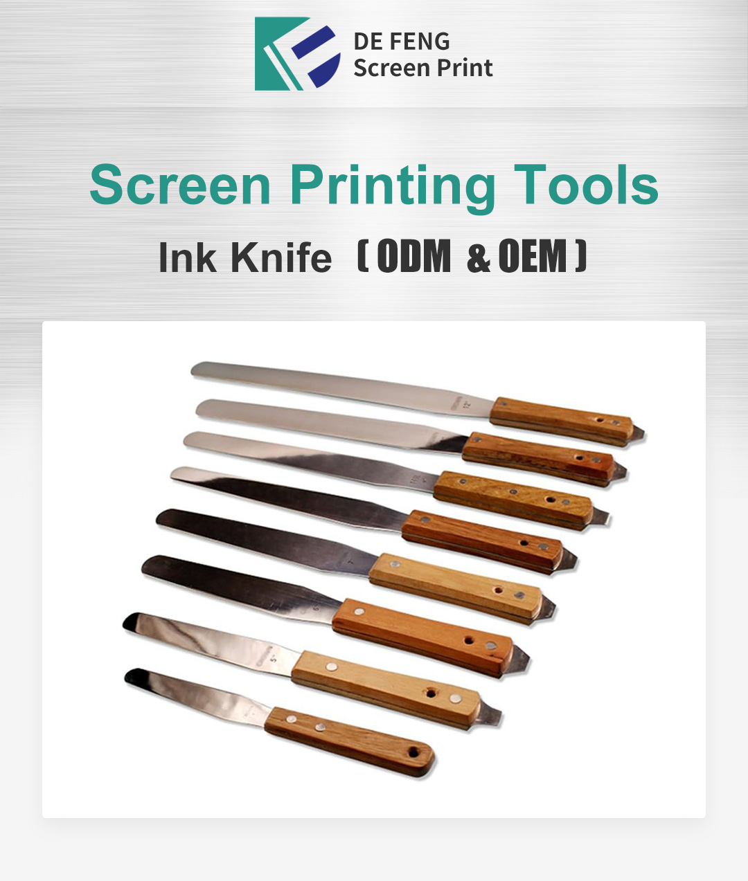 Squeegee Ink Scraper