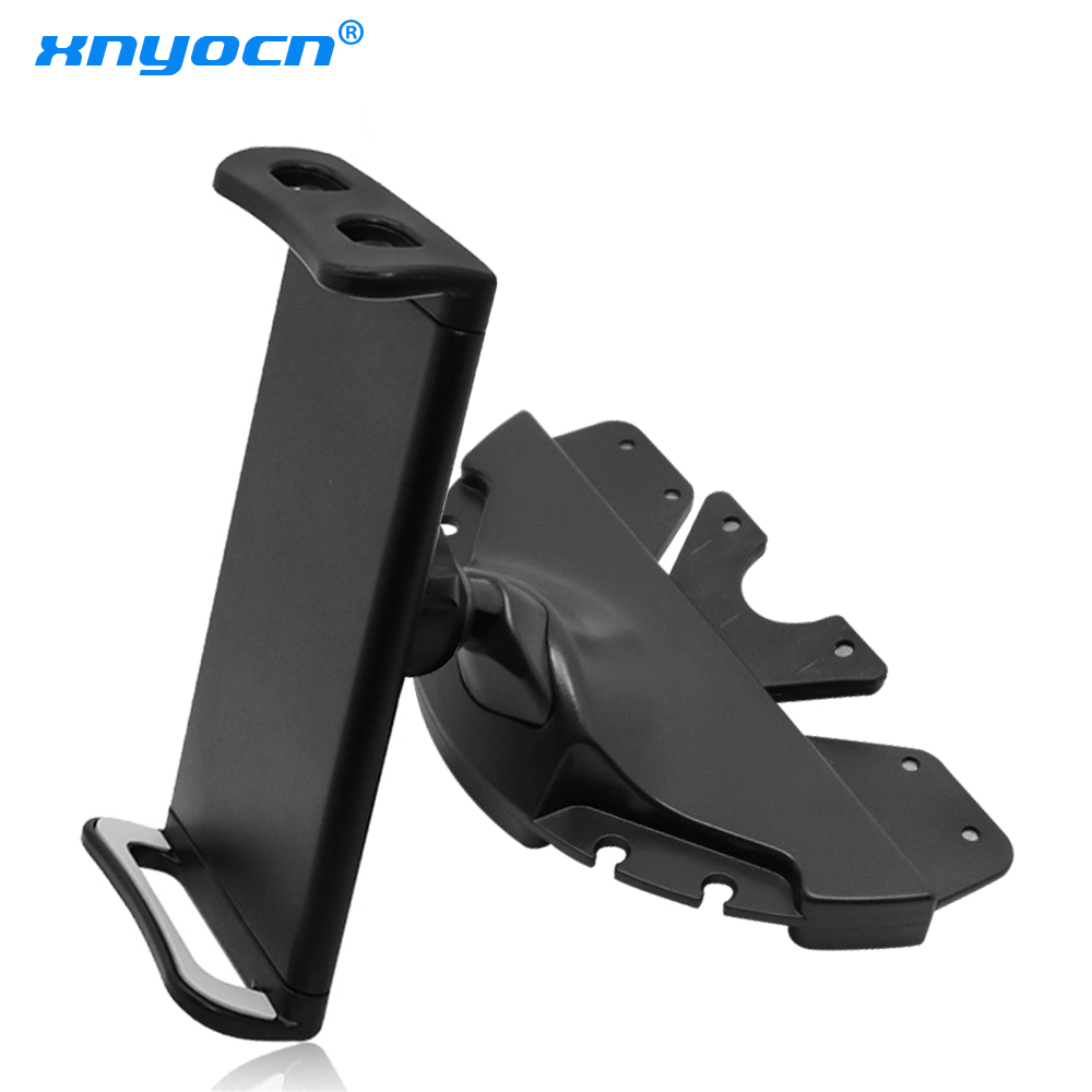 Xnyoc 7 8 9 10 11 inch tablet car holder CD slot mount holder for Ipad Tablet PC stand Ipad Air mini 9.7" pro Samsung Galaxy Tab