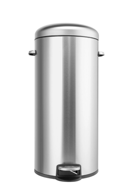 Stainless Steel Pedal Trash Can