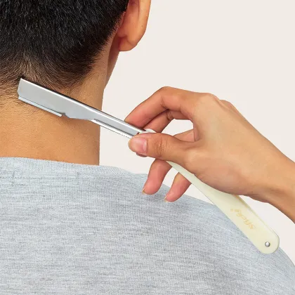 Old Style Razor Rack Barber Manual Shaving Beard Cleaning