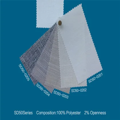 transparent fabric roller blind, sunscreen roller shade