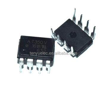 ACPL-T350 Opto-Isolator, 3.75kV, ไดรเวอร์เกตช่อง 1 ช่อง, แพ็คเกจ DIP8