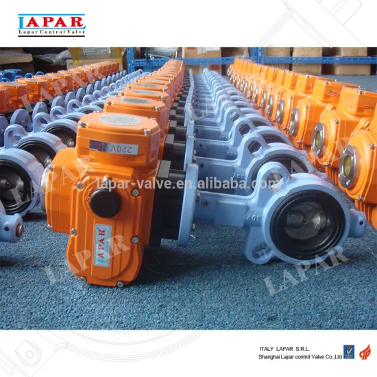 LAPAR Custom Automatic Wafer Butterfly Valve