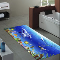 High definition digital printed flannel carpet