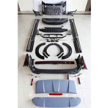 Super-Luxurious Body Kit for Toyota Hiace 2018-2023: Refitted Side Skirt, Wheel Arch Bumpers