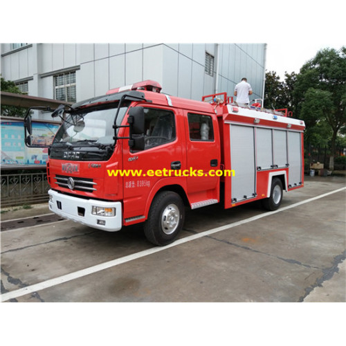 1000 galones 4ton vehículos de bomberos pequeños