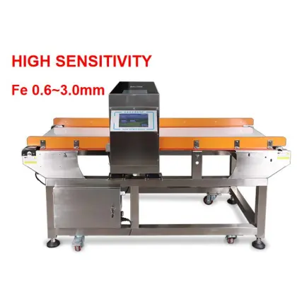 Professional Metal Detector for Frozen Meat Product Making Machines