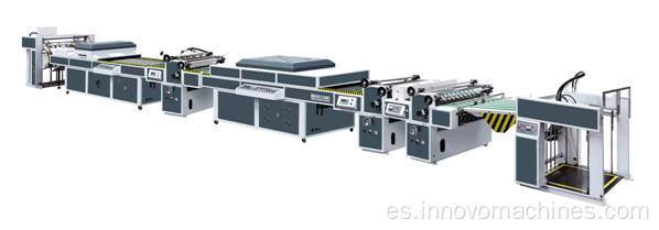 ZXSG-1200D Máquina de recubrimiento UV automática (tres capas)