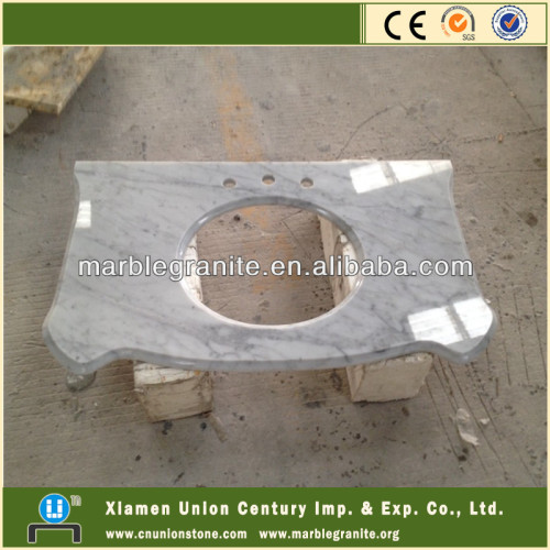 Carrara Marble Discount Bathroom Countertops, High Quality Carrara