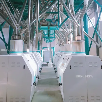 Fully Automatic Wheat Flour Milling Machine for Bread, Pasta, and Bakery