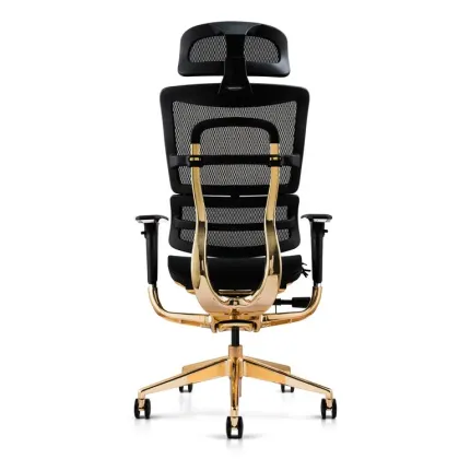 Luxury Golden Executive Ergonomic Chair