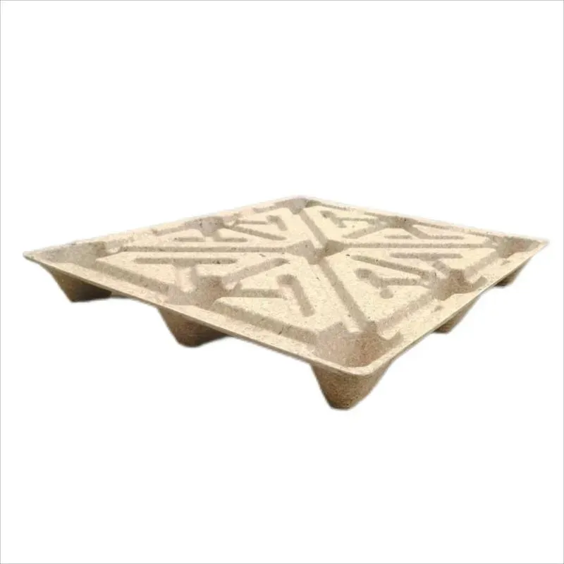 Affordable Eco-Friendly 4-Way Compressed Wood Pallet for Global Shipping
